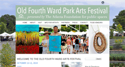 Desktop Screenshot of oldfourthwardparkartsfestival.com